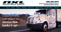 Desktop Screenshot of nxltrans.com